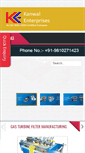 Mobile Screenshot of filtermakingmachines.com